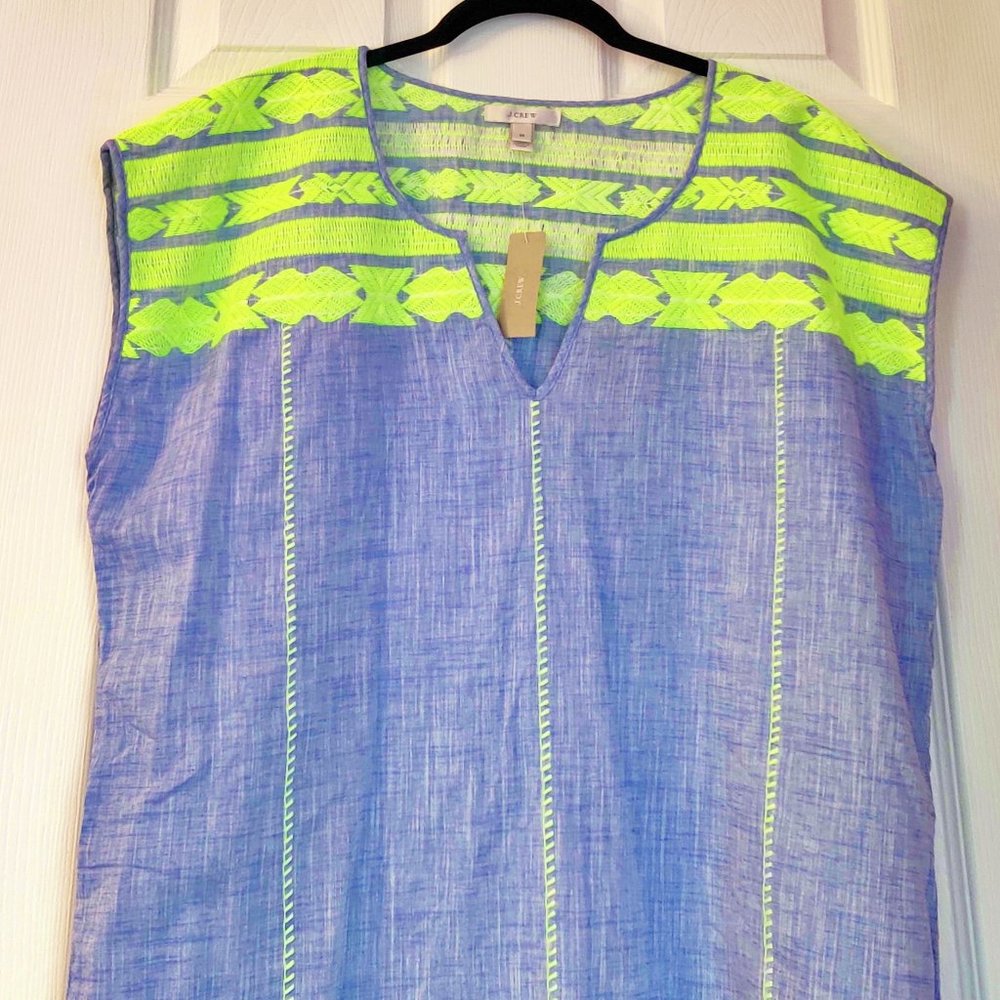 J. CREW Tribal Tunic Top